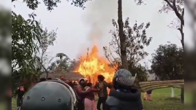 प्रशासन की टीम पर हमला! CO और थानाध्यक्ष सहित 5 पुलिसकर्मी घायल, जमीन मापने पहुंची थी टीम