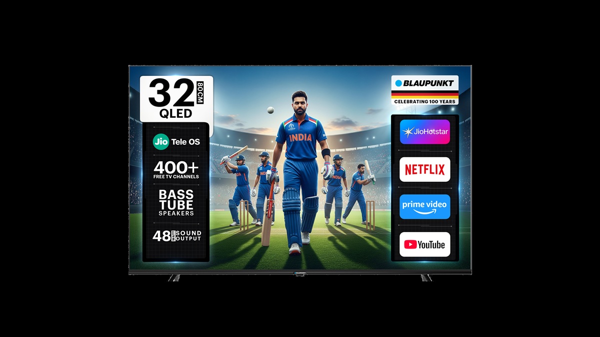 Blaupunkt ने 32 इंच स्मार्ट टीवी किया लॉन्च, AI फीचर्स के साथ जानें क्या कुछ है खास