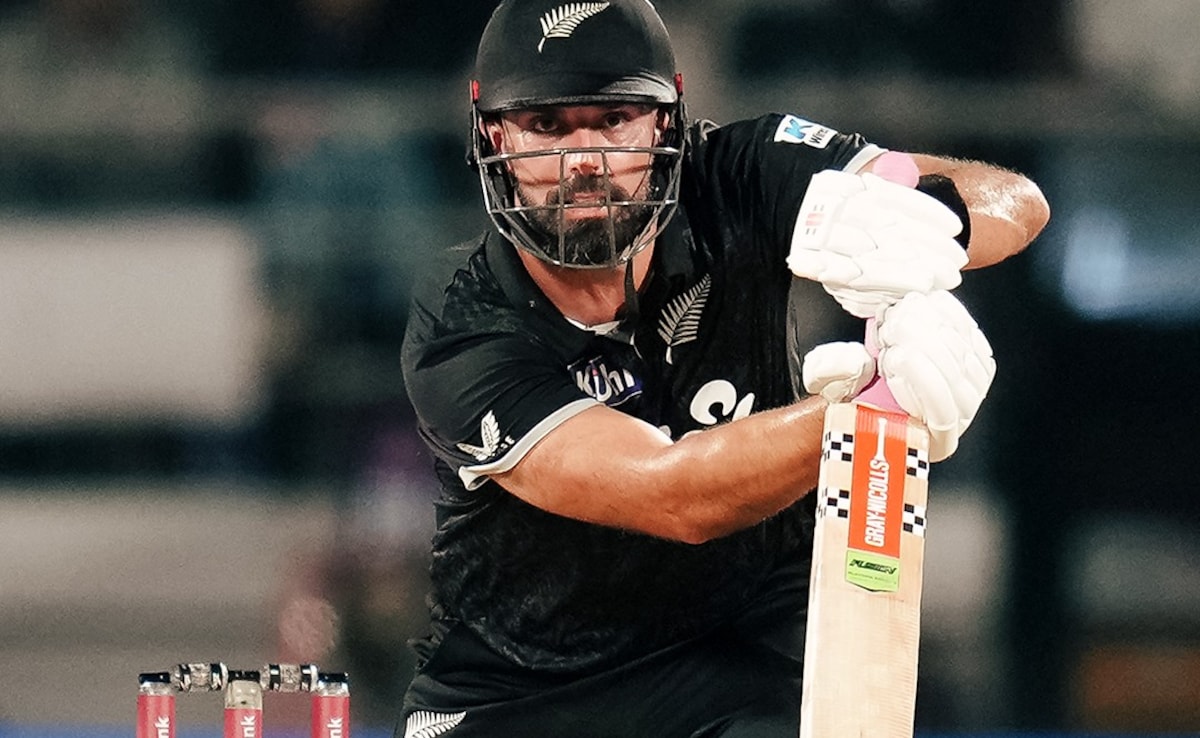 Daryl Mitchell Stars With Century As New Zealand Script Record Chase vs India, Take ODI Series To Decider