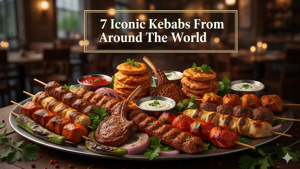 7 Iconic Kebabs From Around The World: Turkish, Persian, Lebanese & Indian Varieties Explained