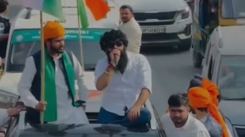 वंदे मातरम नहीं बोलोगे तो भारत छोड़ो... तिरंगा यात्रा में वायरल हुआ हिंदू संगठन नेता का भड़काऊ Video