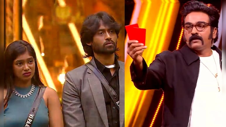 <i>Bigg Boss Tamil Season 9</i>: Vijay Sethupathi Issues Red Card To VJ Paaru, Kamaruddin Over Sandra Incident