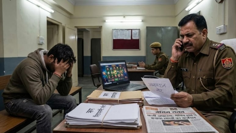 ऑनलाइन गेमिंग की लत में डूबा पुलिसकर्मी का बेटा लाखों का कर्जदार, रिटायरमेंट की रकम ऐंठने के लिए रचा खुद के अपहरण का नाटक