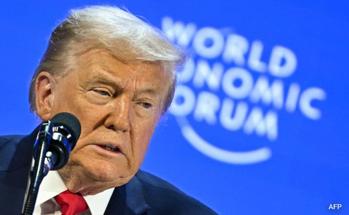 "Europe Not Headed In Right Direction": Trump At Davos