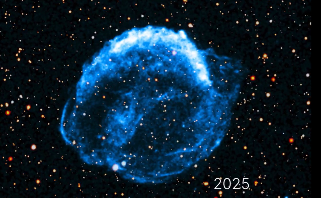 NASA Releases Stunning 25‑Year Time‑Lapse Of Supernova Remnant