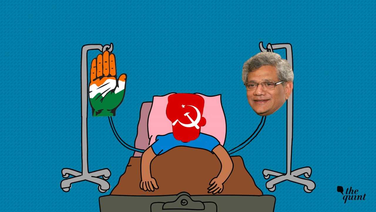 Congress Provides  Life Support to Yechury & the Ailing CPI (M)