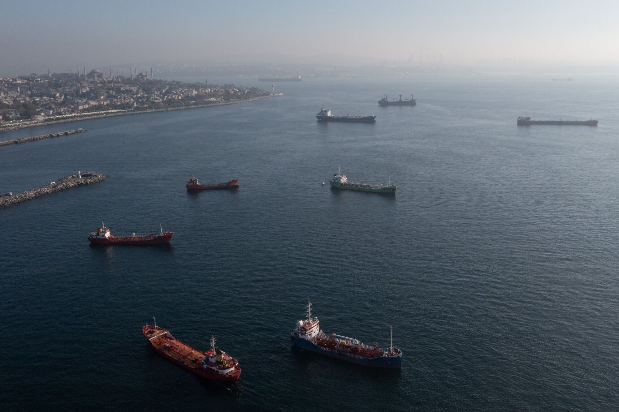 Ukraine Defies Russia With Large Exports Via Black Sea Corridor