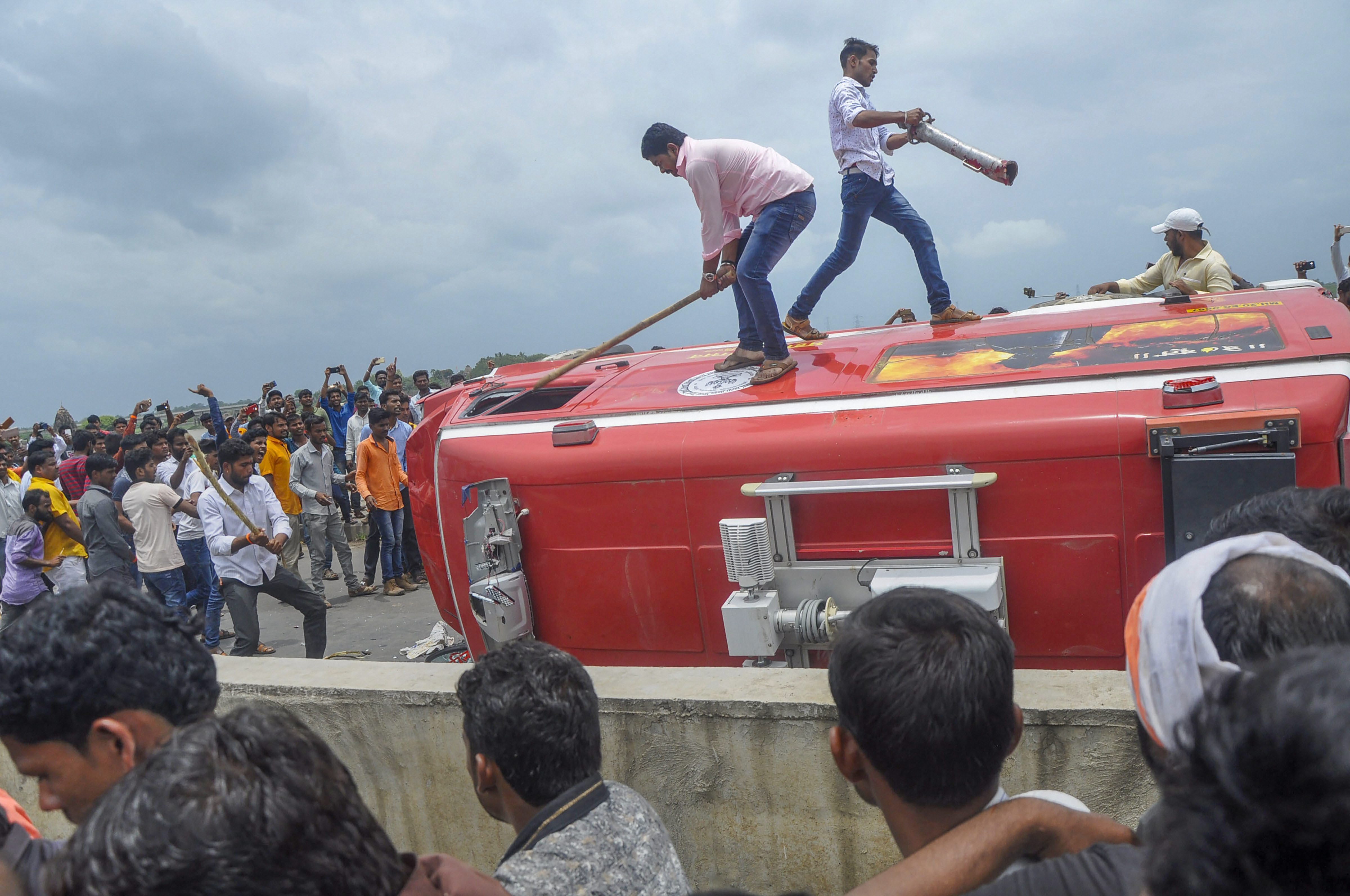 Mumbai Bandh Over Maratha Quota Begins; Buses Attacked