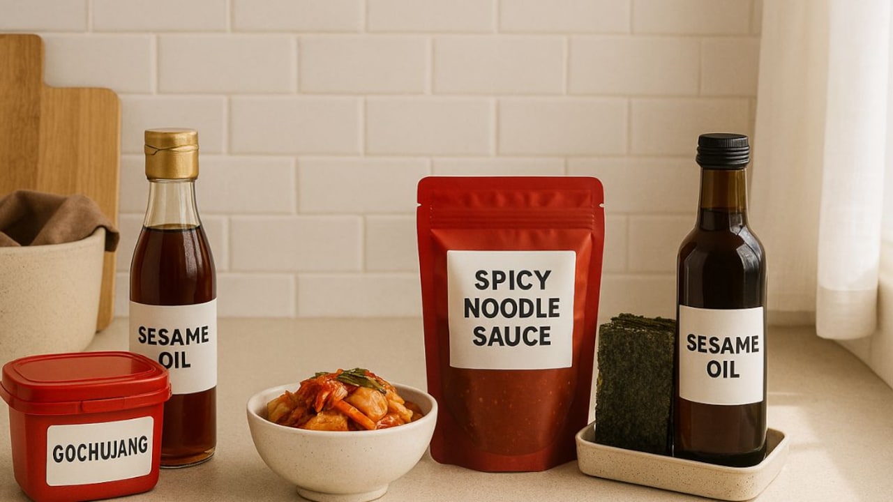 Cook your favourte K-drama recipes with these Korean grocery staples