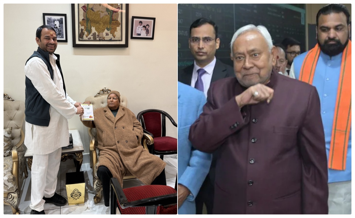 तेज प्रताप के 'चूड़ा-दही' भोज की सबसे ज्यादा चर्चा, क्या नीतीश के मंत्रियों के बीच आएंगे लालू यादव?