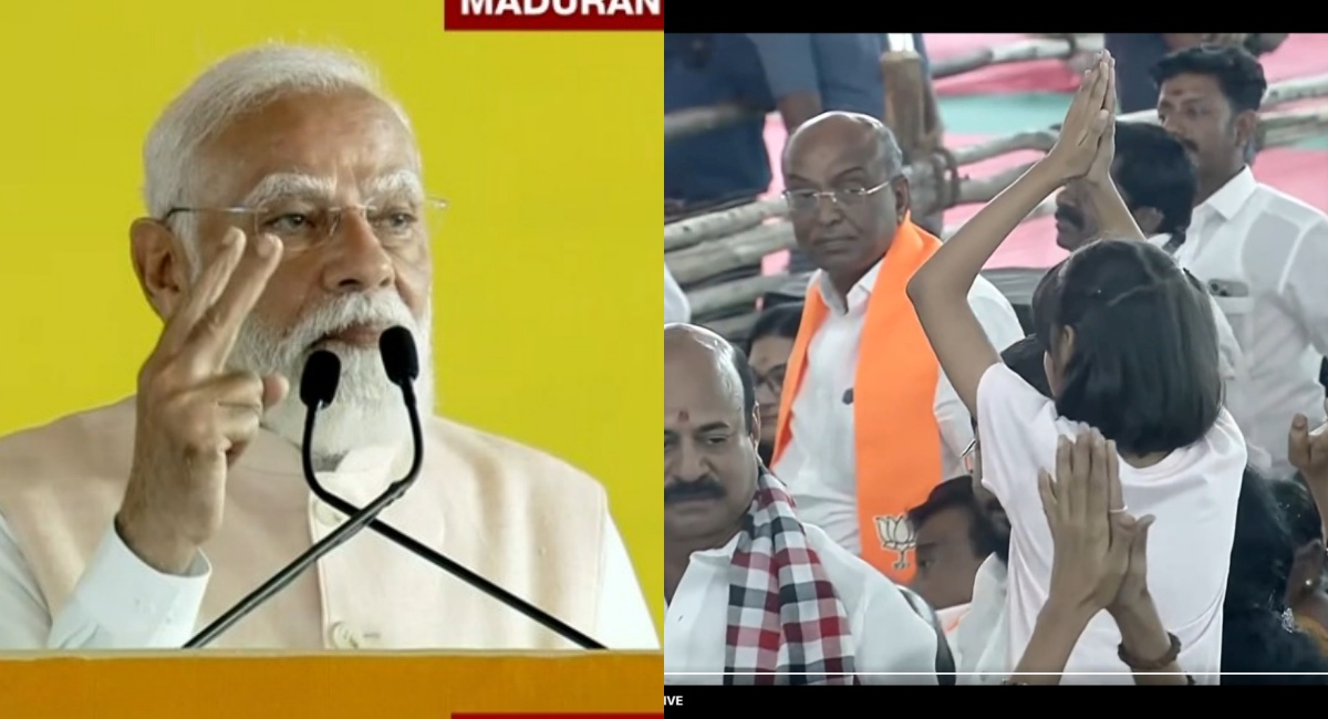 तमिलनाडु में अपना भाषण बीच में रोकर पीएम मोदी ने बच्ची से क्यों लिखवाया उसका नाम और पता