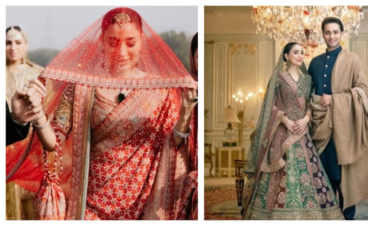 Nawaz Sharif's Granddaughter-In-Law Sparks Debate After Wearing Sabyasachi, Tarun Tahiliani At Her Wedding