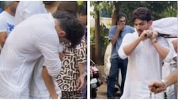 Arjun Bijlani Breaks Down At Father-In-Law's Funeral, Hugs Son. Watch
