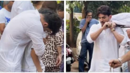 Arjun Bijlani Breaks Down At Father-In-Law's Funeral, Hugs Son. Watch
