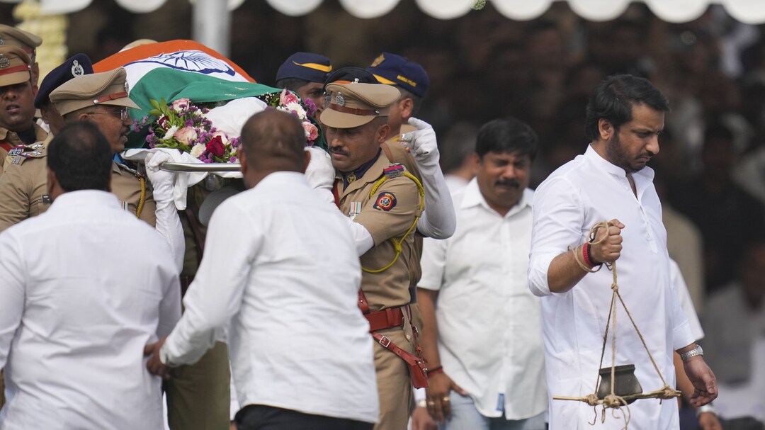 Ajit Pawar Cremated With Full State Honours, Parth and Jay Light Their ...