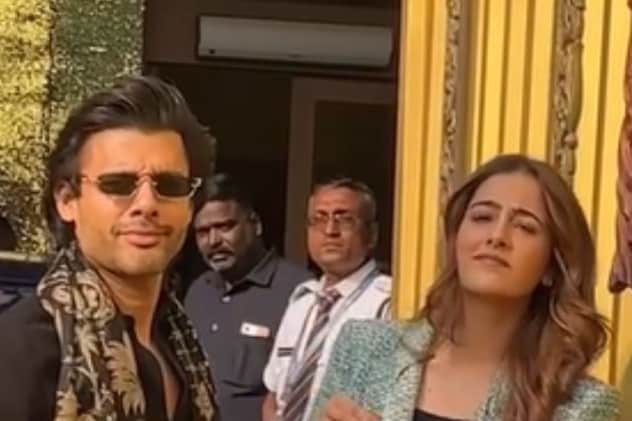 नूपुर सेनन और स्टबिन बेन 