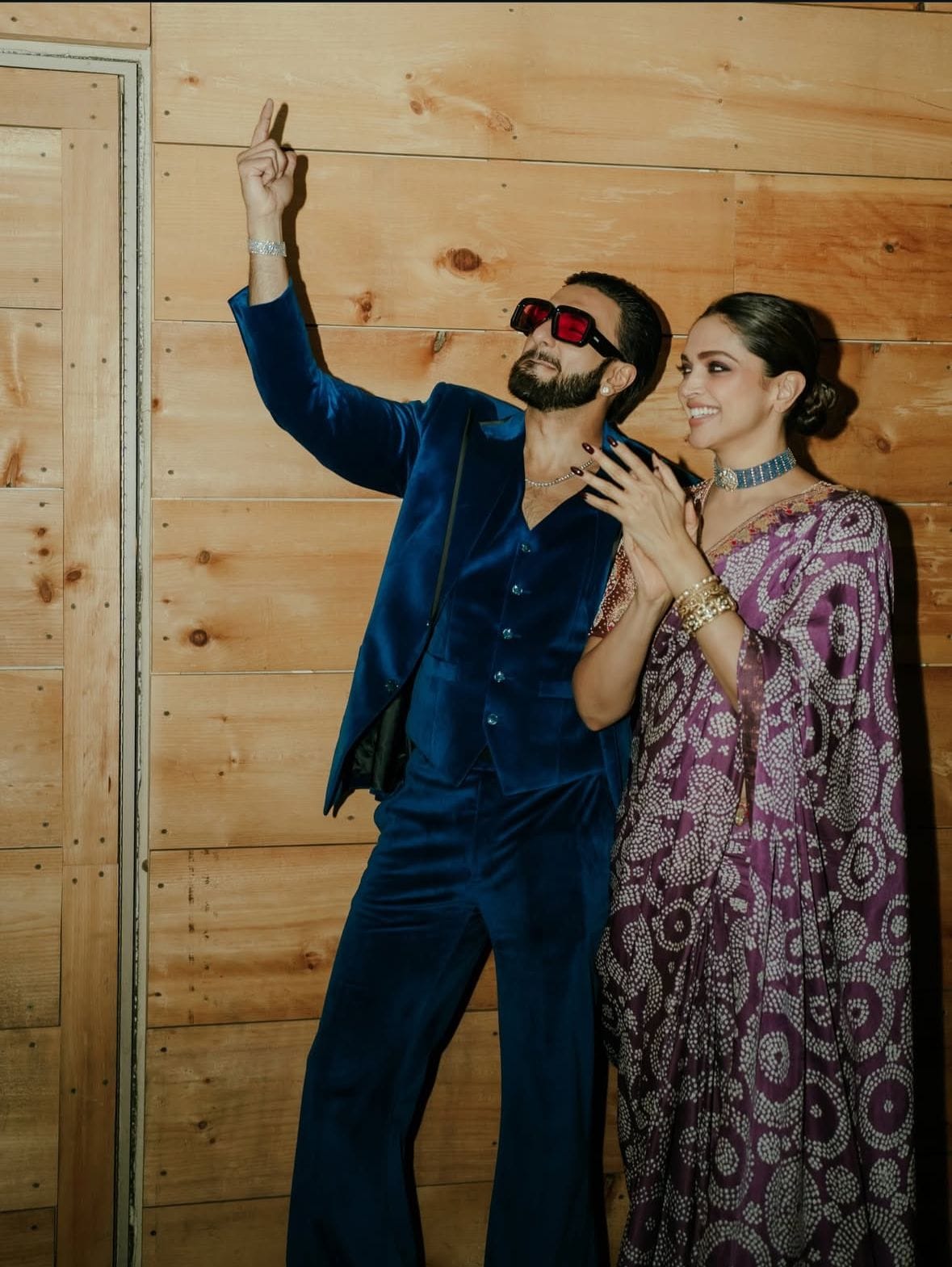 Deepika Padukone and Ranveer Singh at New York wedding