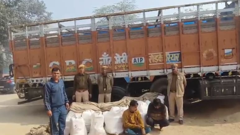 राजस्थान में 500 किलो गांजे से भरा ट्रक जब्त, नशे के खिलाफ टोंक पुलिस का बड़ा एक्शन