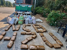 Modified Truck Carrying 813 Kg Of Ganja Seized In Hyderabad, 3 Arrested