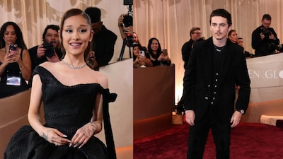Ariana Grande To Timothee Chalamet, Fashion Takes Centre Stage On Golden  Globes 2026 Red Carpet
