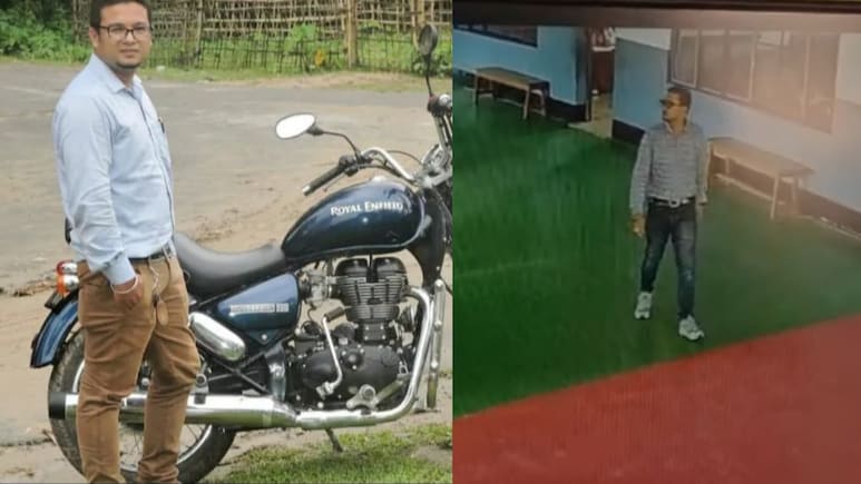 बेटे का रिजल्ट लेने गए पिता कभी न लौटे...हार्ट अटैक से हुई मौत,  कुछ सेकंड में उजड़ गया परिवार, जानिए पूरा मामला