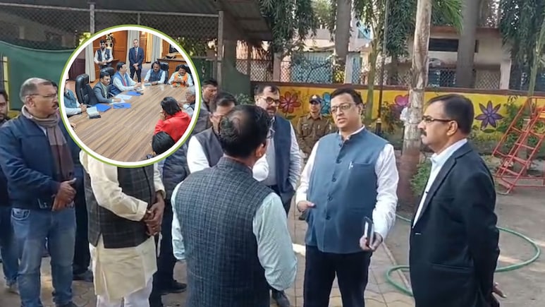 खुद अपर मुख्य सचिव पहुंचे भागीरथपुरा, मरीजों से की मुलाकात, प्रभावित इलाके का दौरा करने के बाद ली बैठक, दिए सख्त निर्देश