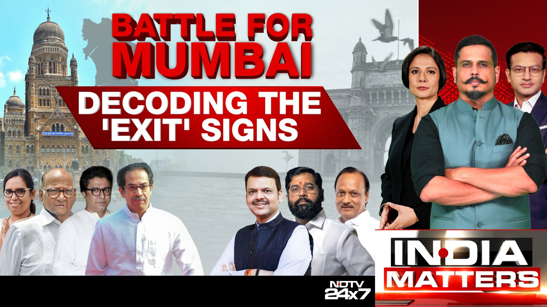 Mumbai Decides, NDTV Decodes Votes Are In, Exit Polls Are Out