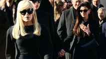 Donatella Versace To Anne Hathaway, Celebrities At Valentino's Rome Funeral