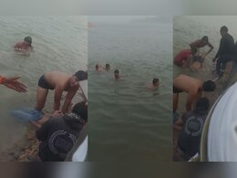 नर्मदा नदी में डूबे दो सगे भाइयों की मौत, छोटे भाई को बचाने नदी में कूदा था बड़ा भाई