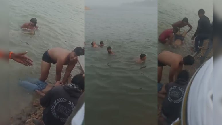 नर्मदा नदी में डूबे दो सगे भाइयों की मौत, छोटे भाई को बचाने नदी में कूदा था बड़ा भाई