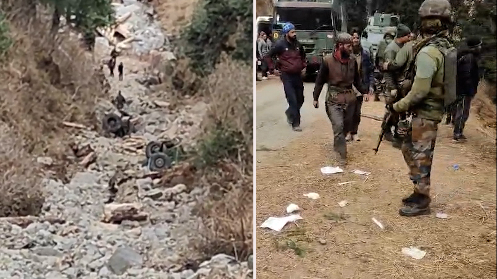 10 Army Personnel Killed, 10 Injured As Vehicle Falls Into Gorge In J&K's Doda
