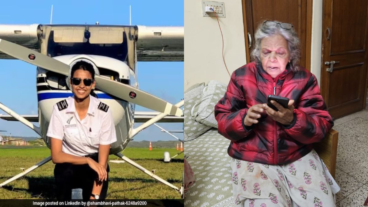 Pilot Shambhavi Pathak's Last Message To Grandmother Before Baramati Crash