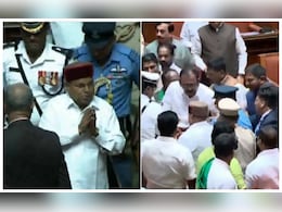 कर्नाटक विधानसभा से बिना स्पीच पढ़े निकले राज्यपाल, मचा हंगामा; विधायक का कुर्ता भी फट गया