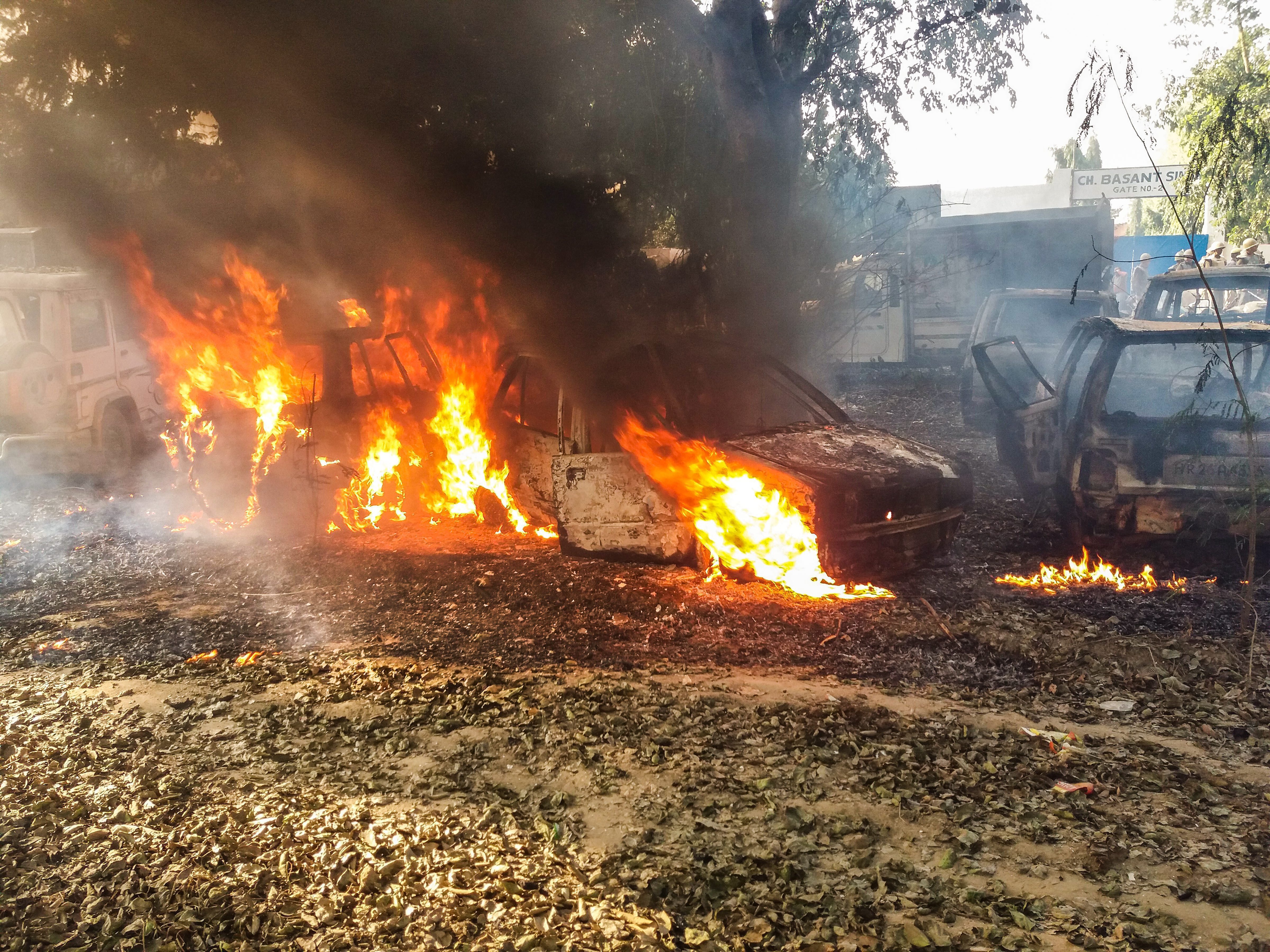 Mob Violence Over Cow Slaughter In Bulandshahr, Cop Among 2 Killed