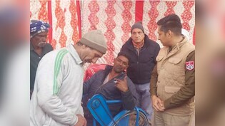 कड़ाके की ठंड में मिसाल बने राजू भिखारी, गरीबों को बांटे 500 कंबल