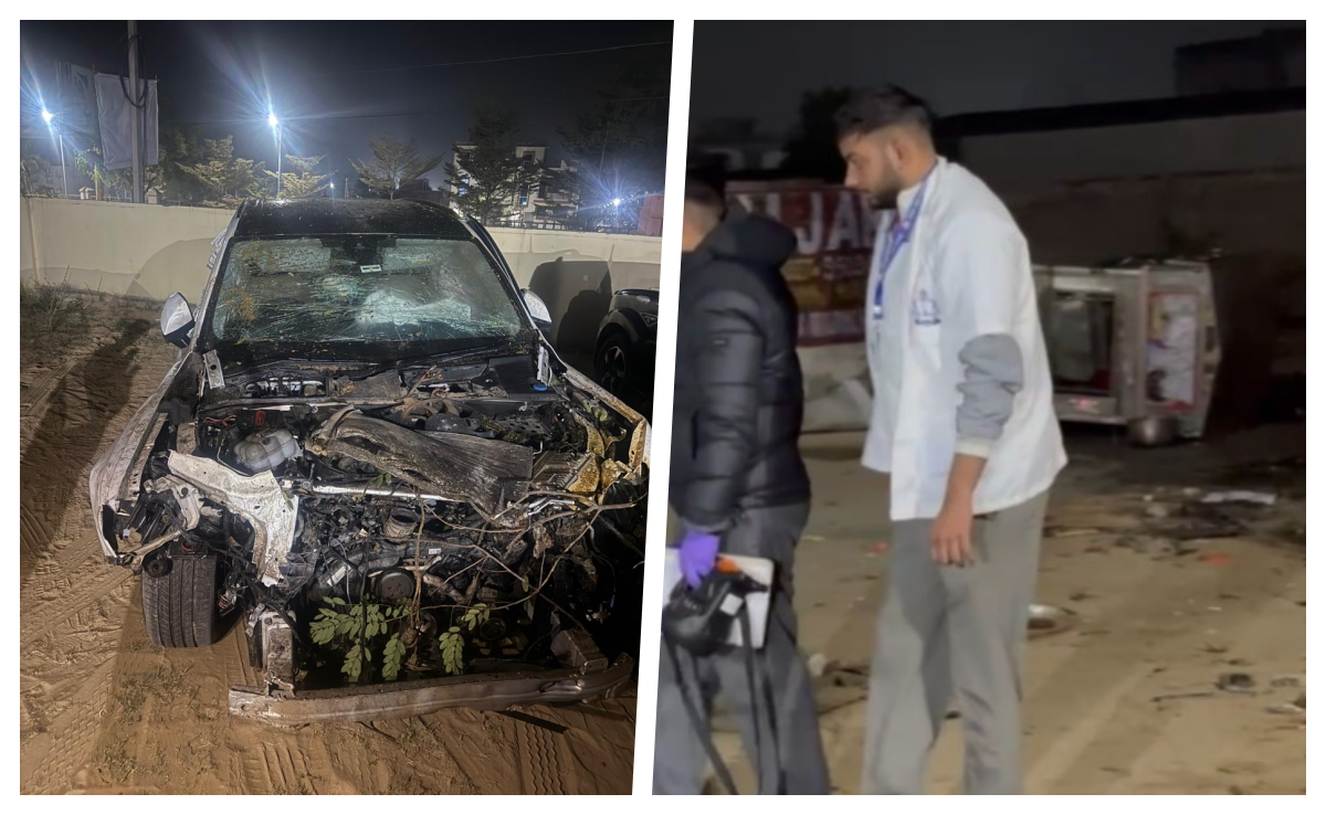 कौन है जयपुर में ऑडी से आतंक मचाने वाला, 100 मीटर में सब कुछ रौंद डाला