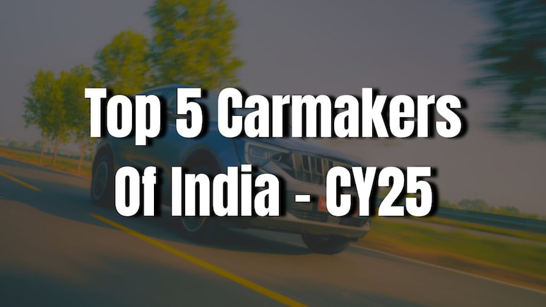 Top 5 Carmakers In India Based On CY25 Consumer Sales: Surprising Results
