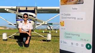कैप्टन शांभवी पाठक: दादी को आख़िरी मैसेज &lsquo;Hi Dadda Good Morning', दो घंटे बाद बारामती विमान हादसे में मौत