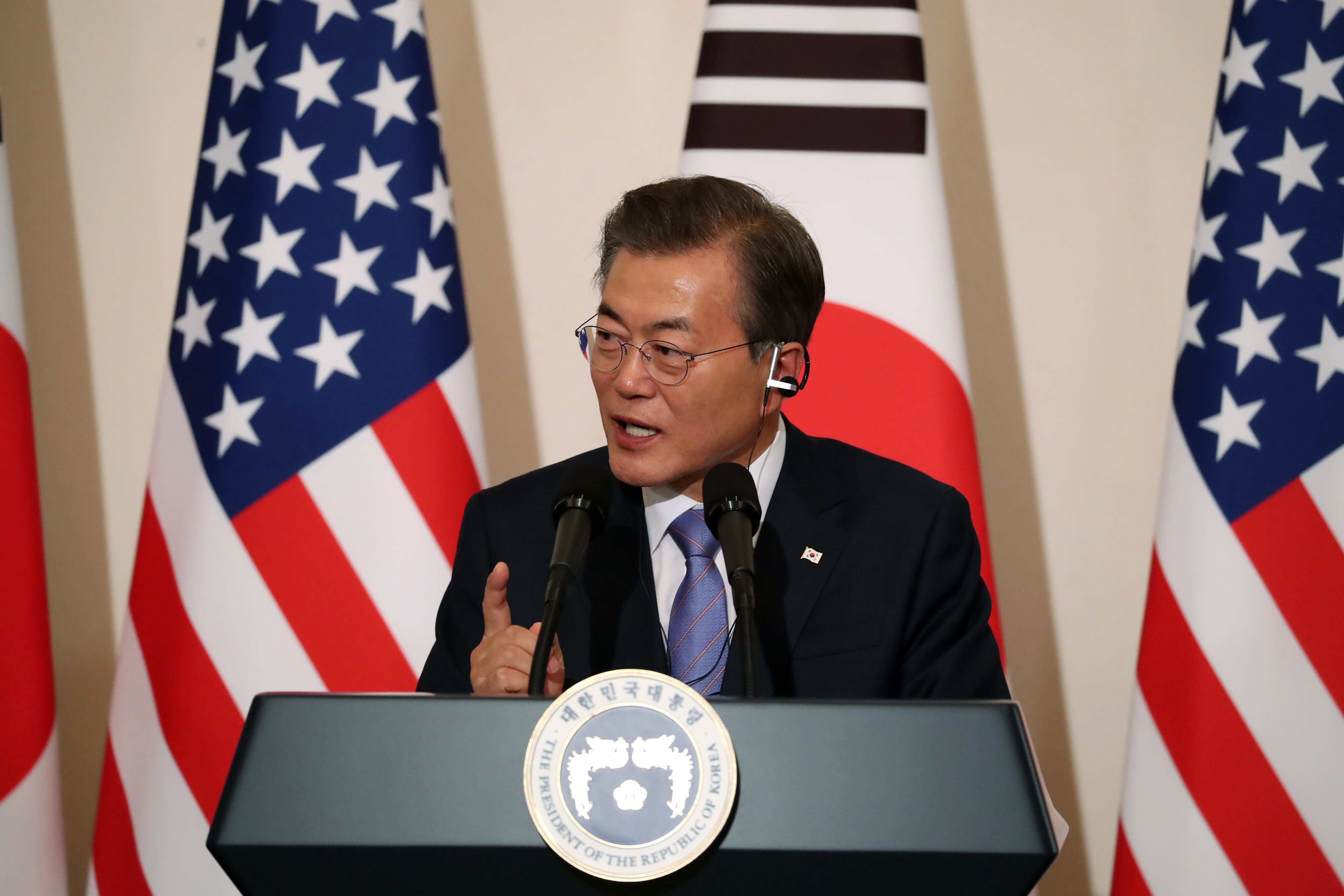 Trump Says Pressure Works as North Korea Seeks Seoul Talks