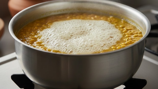 Is The "Foamy" Layer On Top Of Cooked Dal Bad For You? Doctor Debunks Myths