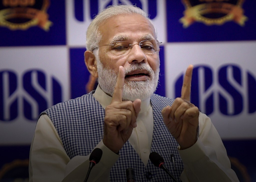 

Modi Promises Steps To Reverse GDP Slowdown; Lashes Out At Critics