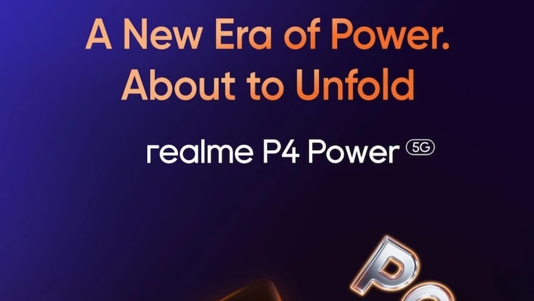 Realme P4 Power Launch In India Soon &mdash; Key Specs Confirmed, May House 10,000mAh Battery
