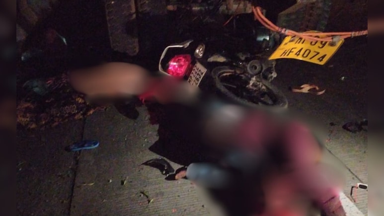 बाइक सवार दो छोटे बच्चों के साथ माता-पिता की मौत, सिवनी में NH-44 पर हुआ दर्दनाक हादसा