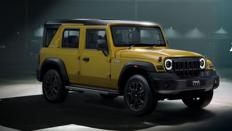 Mahindra Thar Roxx Star Edition Launched In India At Rs 16.85 Lakh; What's Changed?