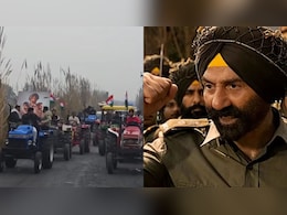 Viral: Sunny Deol Fans Arrive In Huge Numbers On Tractors To Watch <i>Border 2</i>