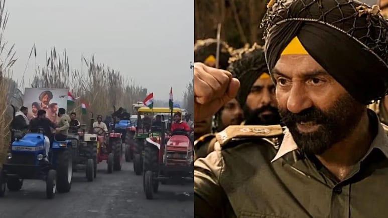 Viral: Sunny Deol Fans Arrive In Huge Numbers On Tractors To Watch <i>Border 2</i>