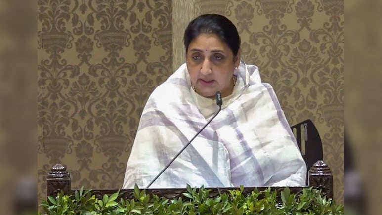 Ajit Pawar's Wife Sunetra Takes Oath As Maharashtra's First Woman Deputy Chief Minister