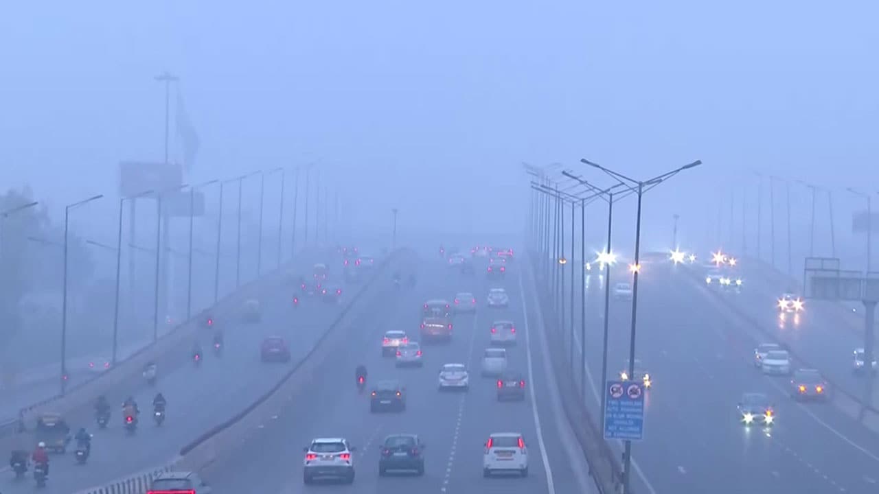 Delhi-NCR Air Quality Dips To 'Poor' Category Amid Dense Fog