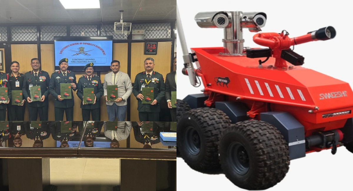 धधकती आग, दम घोंटने वाला धुआं - इंडियन आर्मी का ये रोबोट हर चुनौती पार कर सकता है