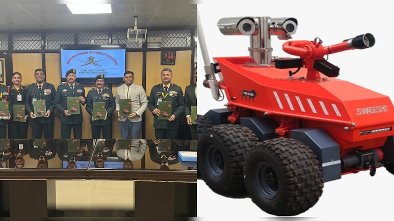 धधकती आग, दम घोंटने वाला धुआं-इंडियन आर्मी का ये रोबोट हर चुनौती पार कर सकता है